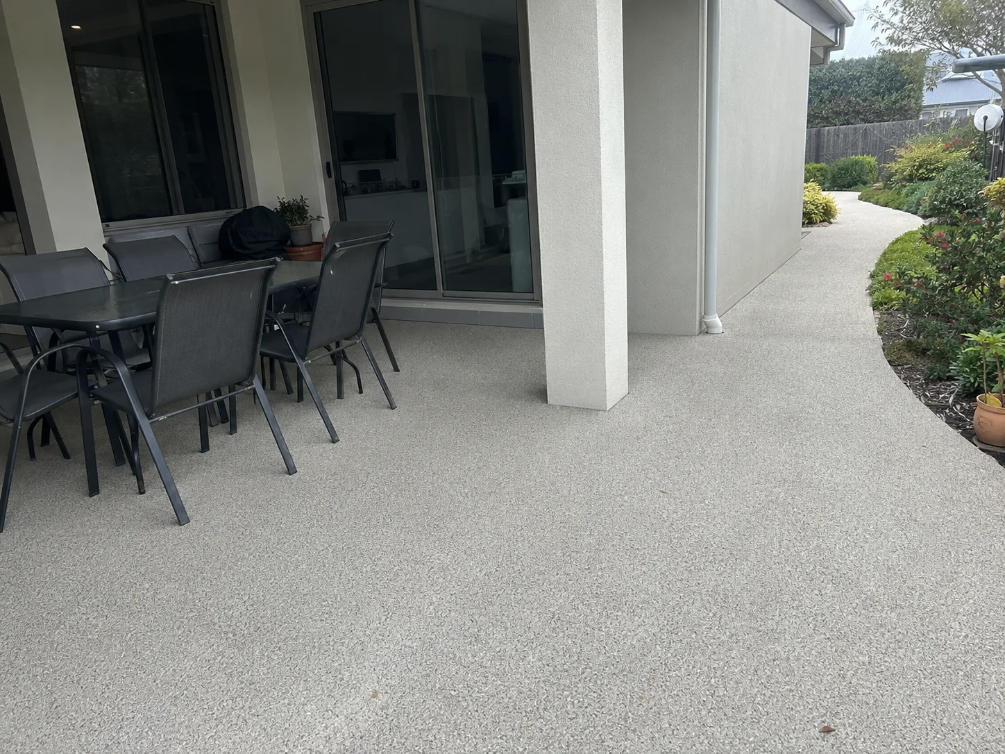 Quartz Shield patio and pathway concept illustration